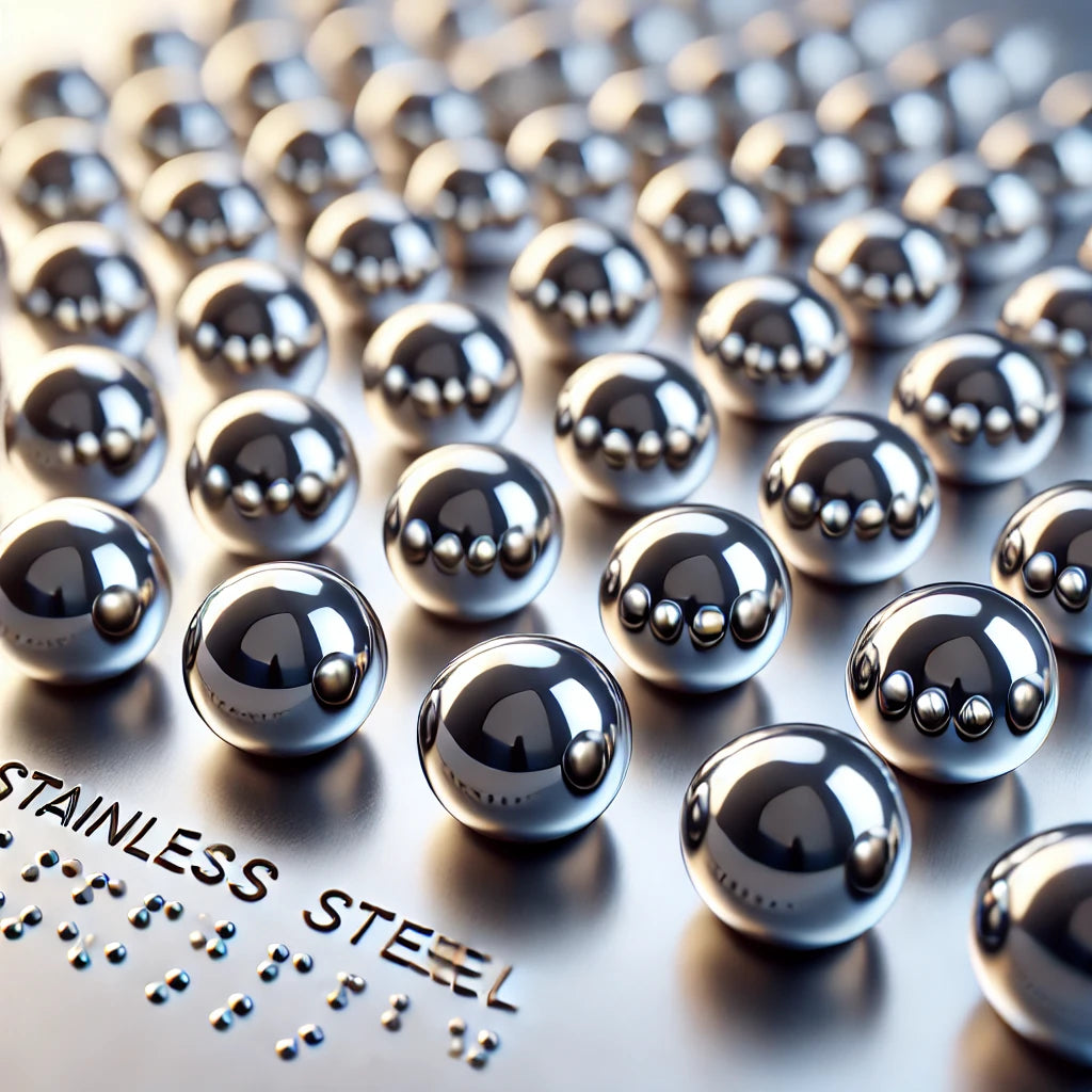 ESFERAS DE AÇO INOX PARA BRAILE 1.58mm/2.00mm