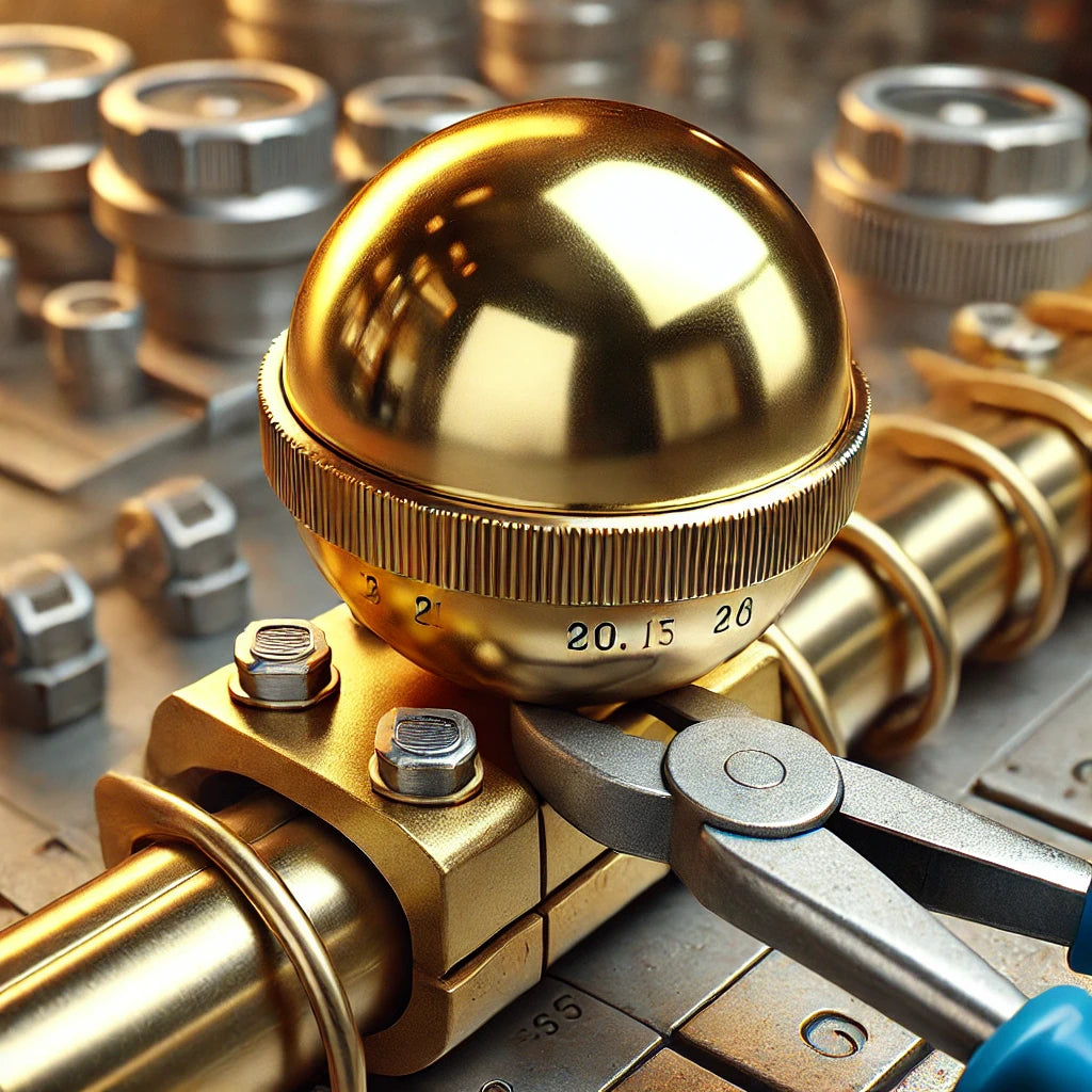 ESFERAS DE LATÃO PARA LACRE