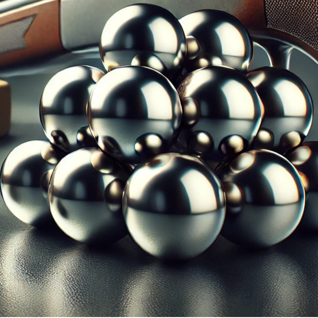 ESFERAS DE AÇO PARA AIRGUN 12.40mm/12.60mm