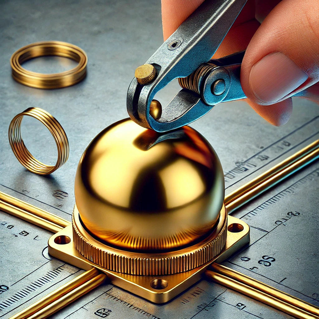 ESFERAS DE LATÃO PARA LACRE