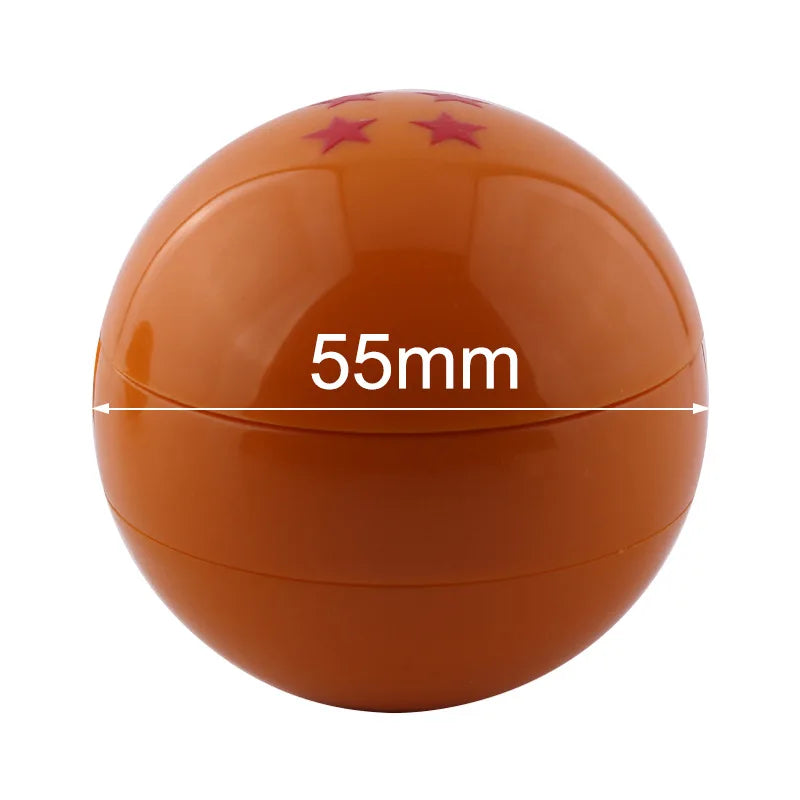 Moedor de metal em esfera bola, 50mm, 3 camadas, triturador de ervas, charuto, tabaco