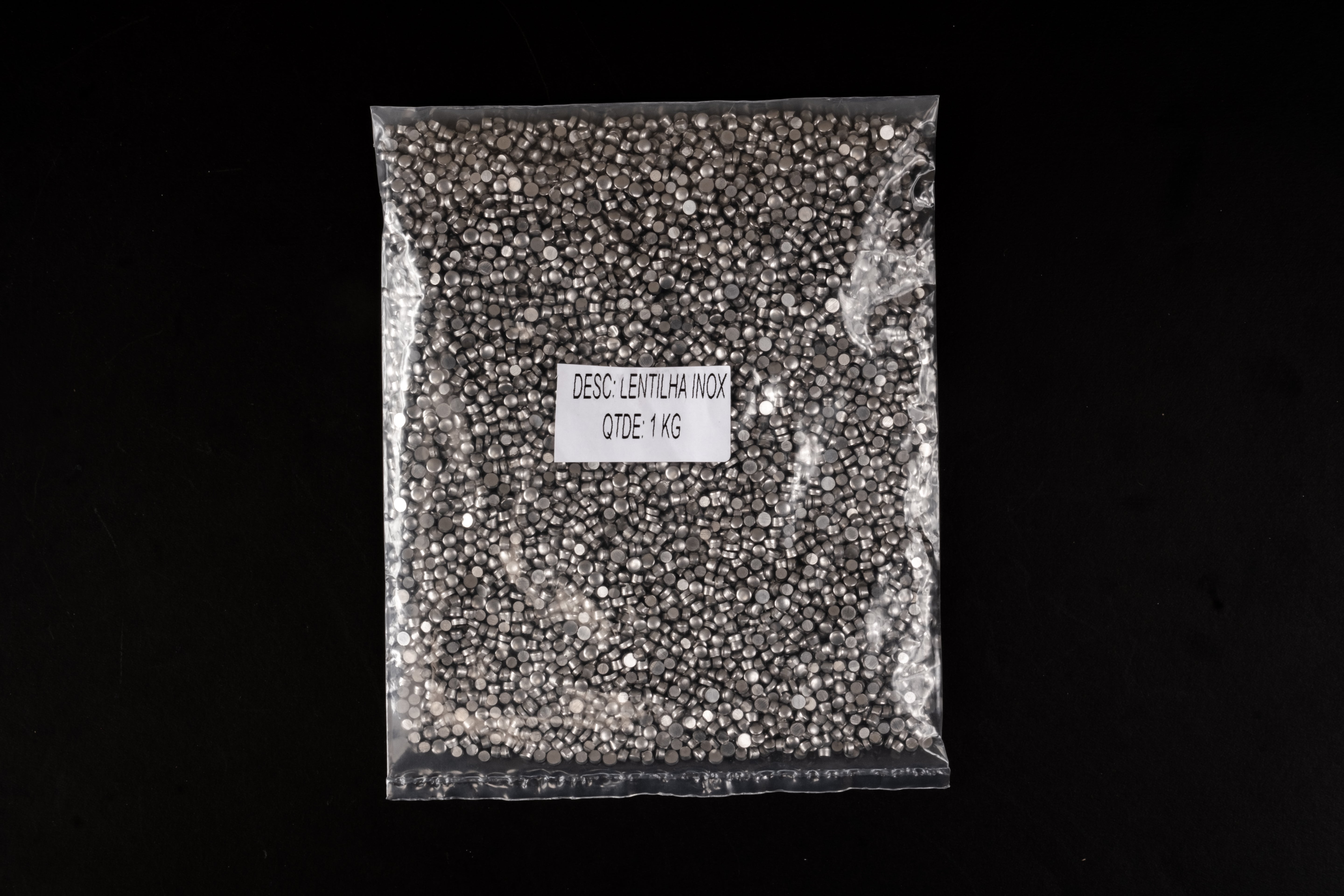 LENTILHA DE AÇO INOX 304 POLIMENTO