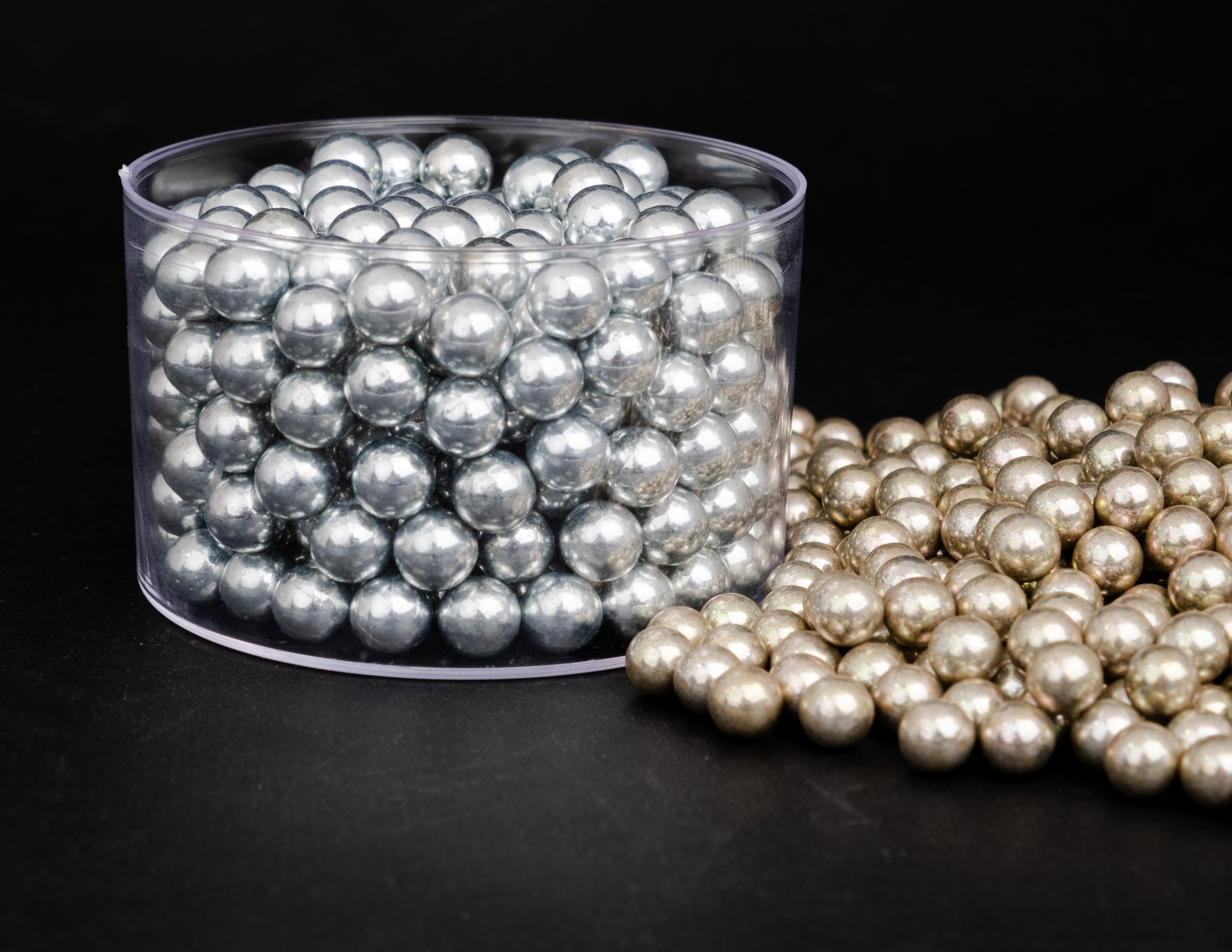 ESFERAS DE AÇO METÁLICA P/ ISCAS ARTIFICIAIS (GRADE G1000)