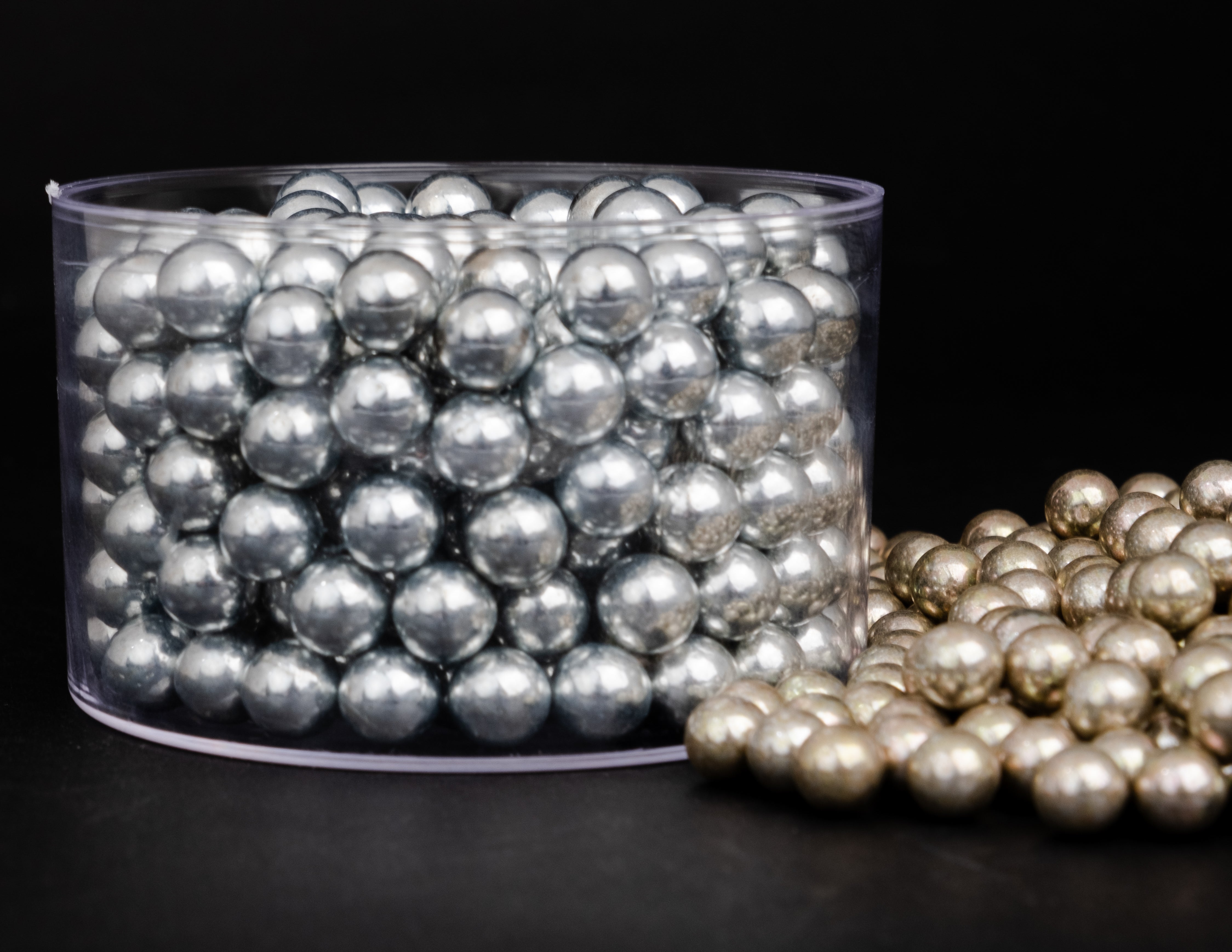 ESFERAS DE AÇO METÁLICA P/ ISCAS ARTIFICIAIS (GRADE G1000)