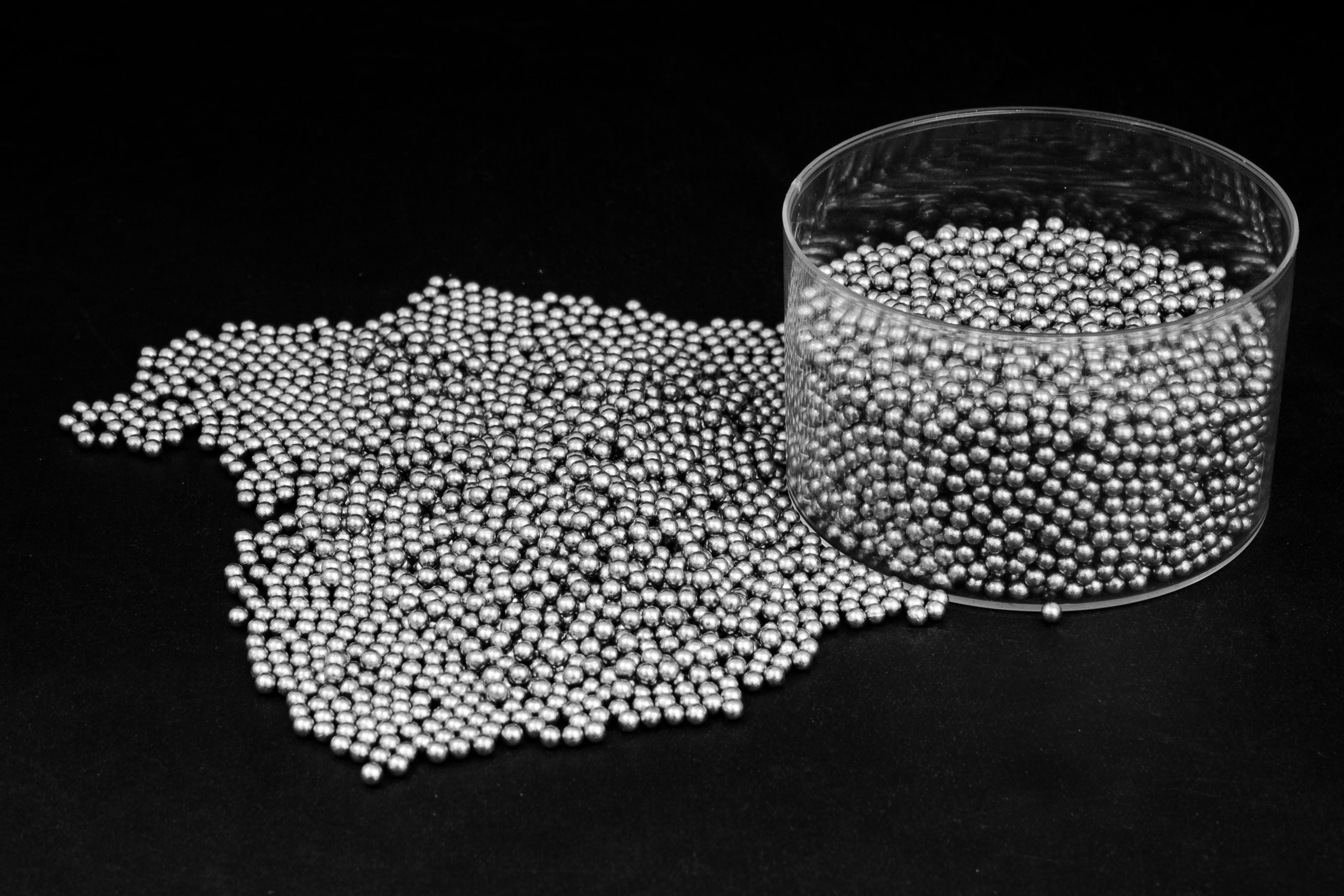 ESFERAS DE INOX TEXTURIZADAS PARA LACRE