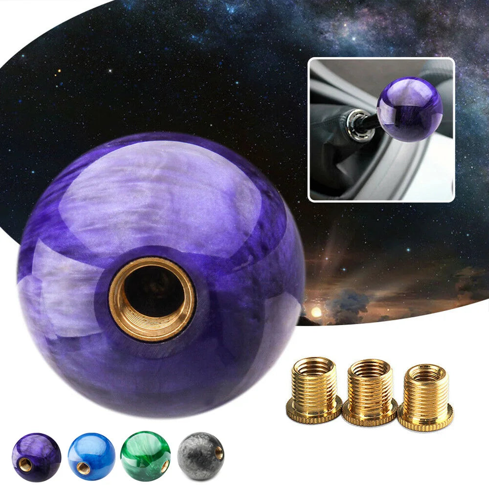 Bola de mármore acrílico universal 54mm peças de reposição automática para carro manual shoot lance engrenagem