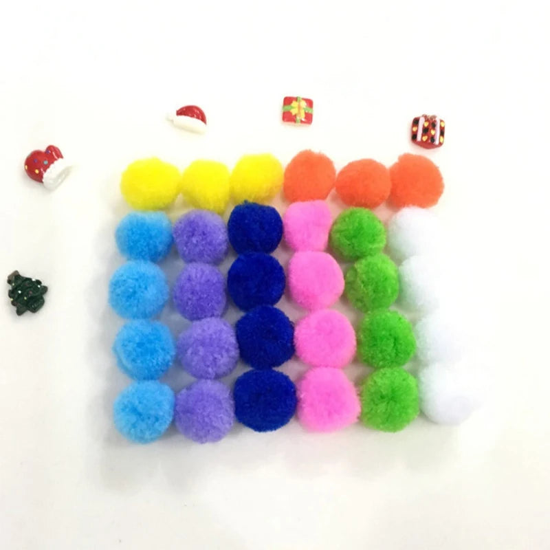 10 20 pçs/lote brinquedo de gato
bolas de pelúcia brinquedo colorido bola interativa