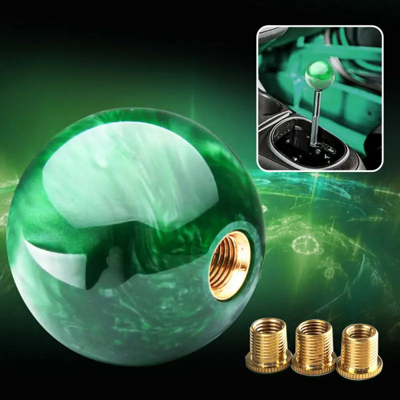 Bola de mármore acrílico universal 54mm peças de reposição automática para carro manual shoot lance engrenagem