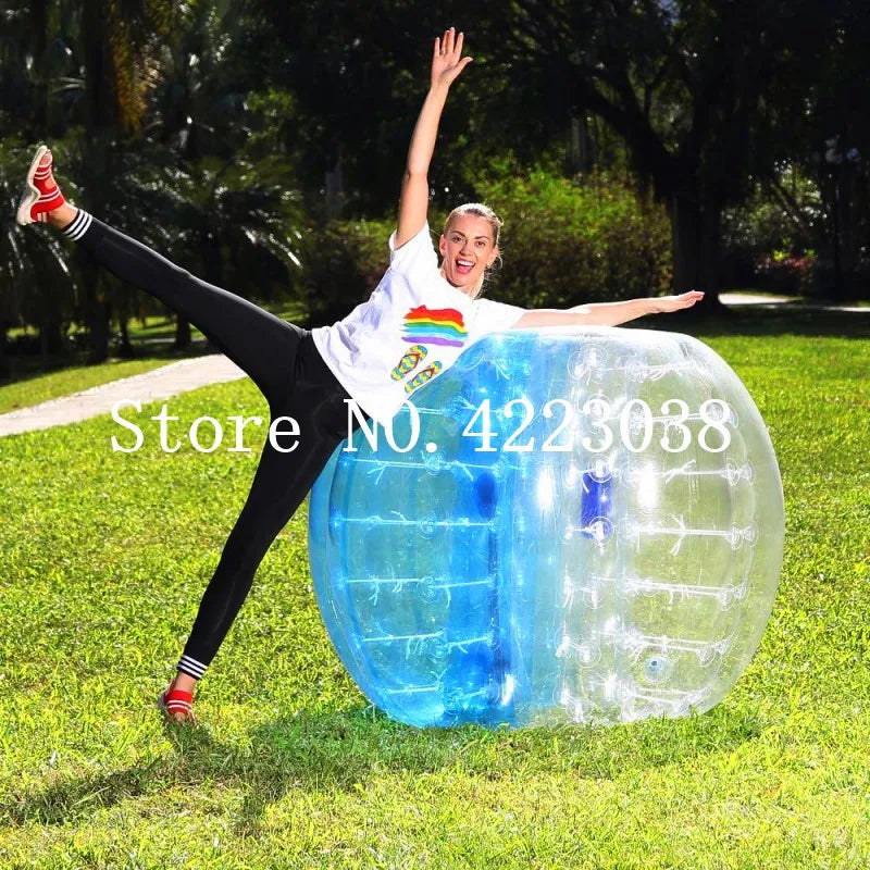 Bolas de futebol gigante bolha de 1.5m para adultos, bola de sumô