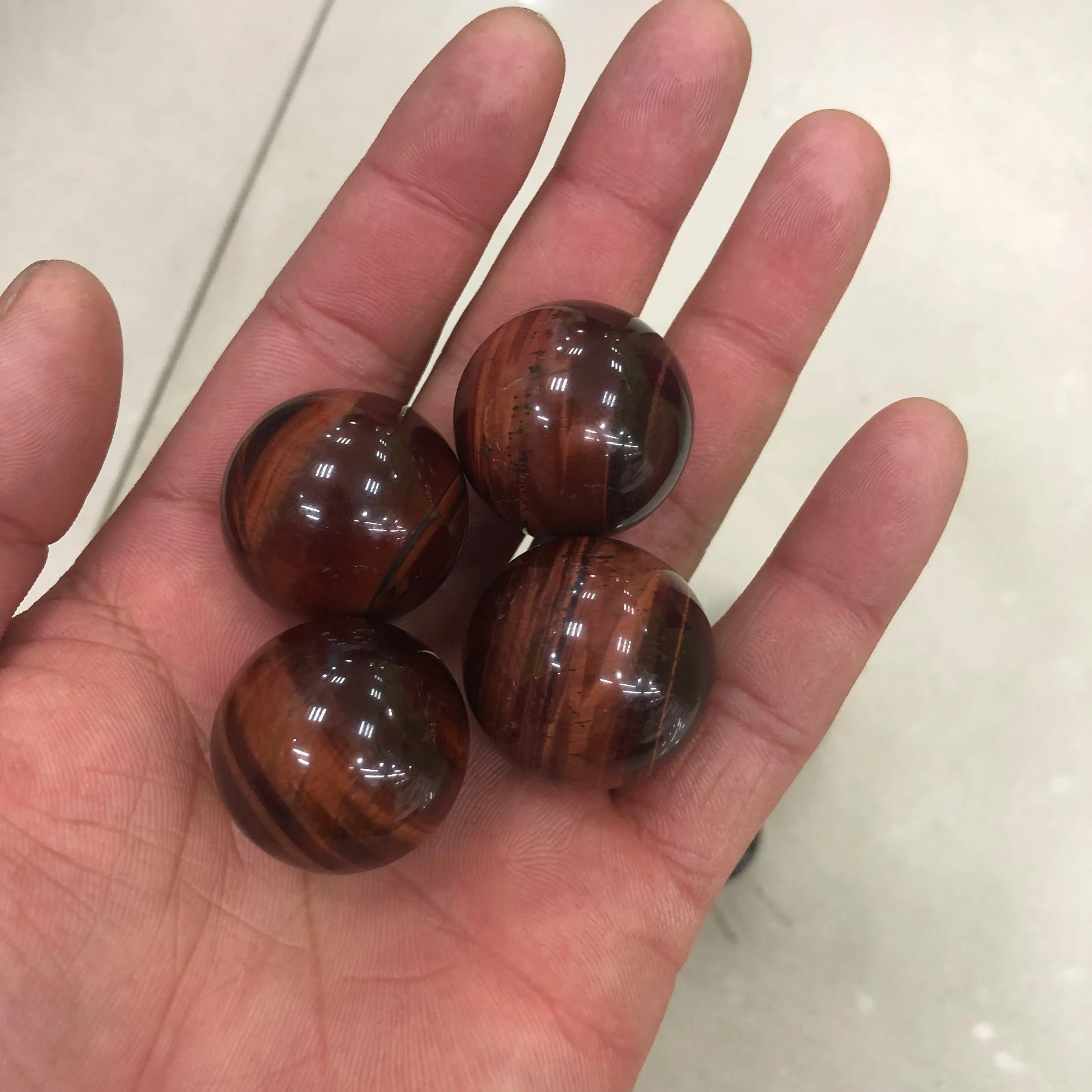 Bola de Cristal Tiger eye Esfera pedras Naturais e minerais