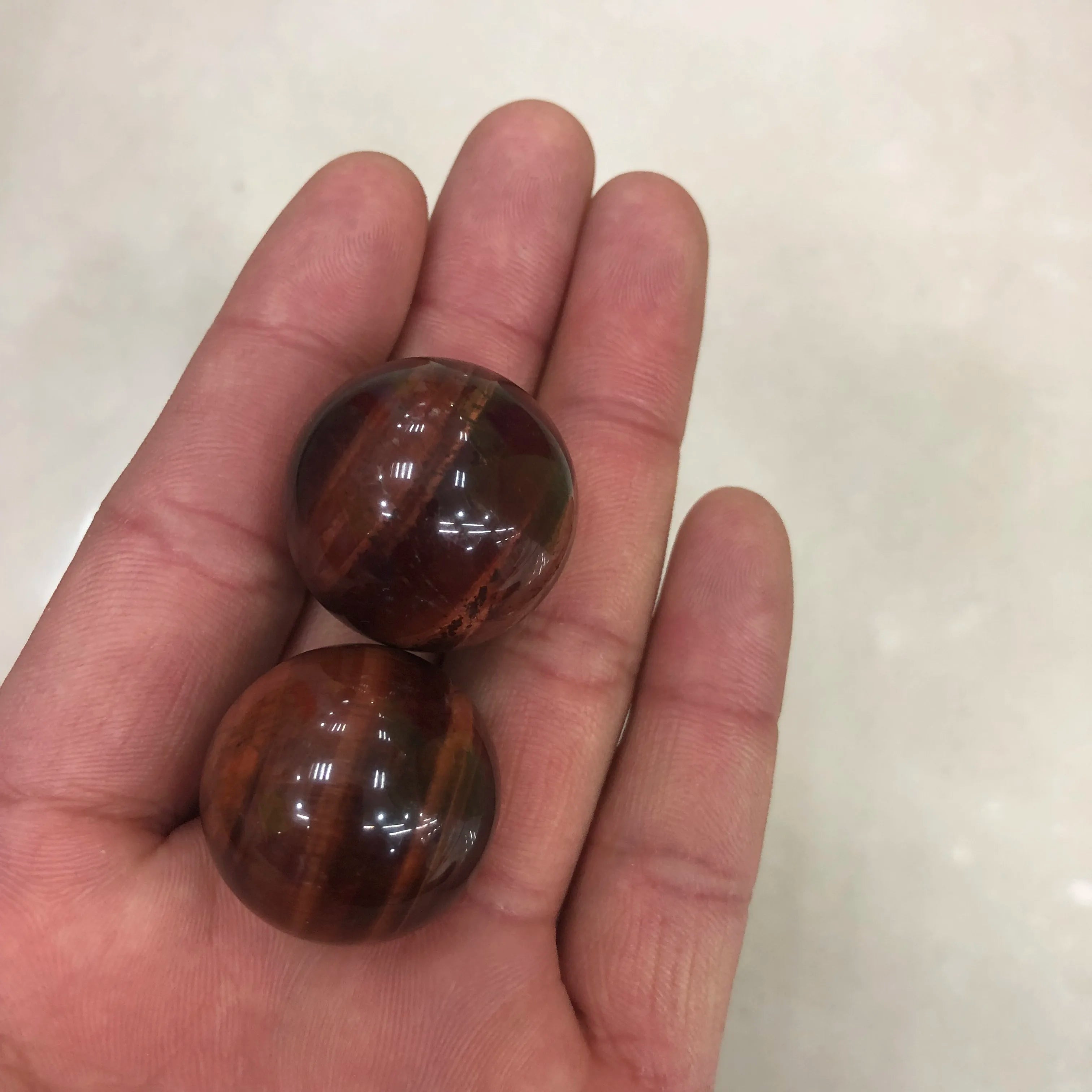 Bola de Cristal Tiger eye Esfera pedras Naturais e minerais