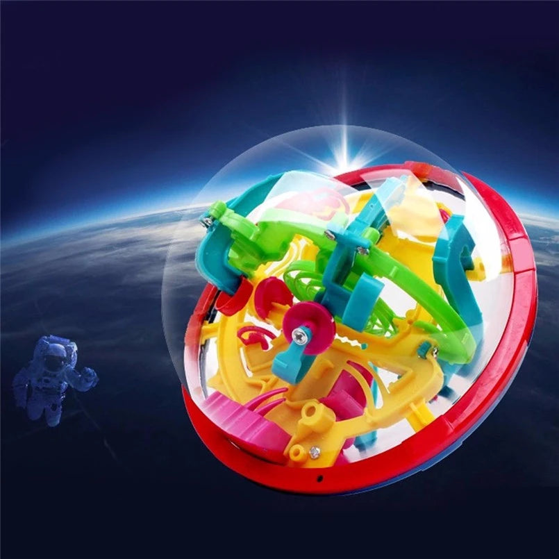 Labirinto 3D mágico intelecto bola labirinto esfera globo brinquedos para crianças