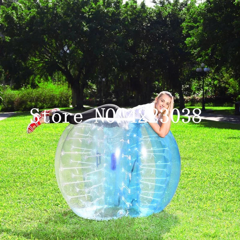 Bolas de futebol gigante bolha de 1.5m para adultos, bola de sumô