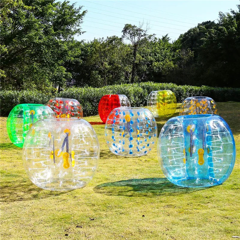 Bolas de futebol gigante bolha de 1.5m para adultos, bola de sumô