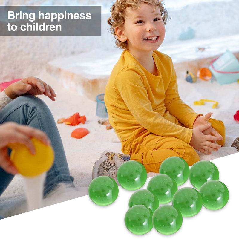 10 peças mármores de vidro 16cm bolas de vidro