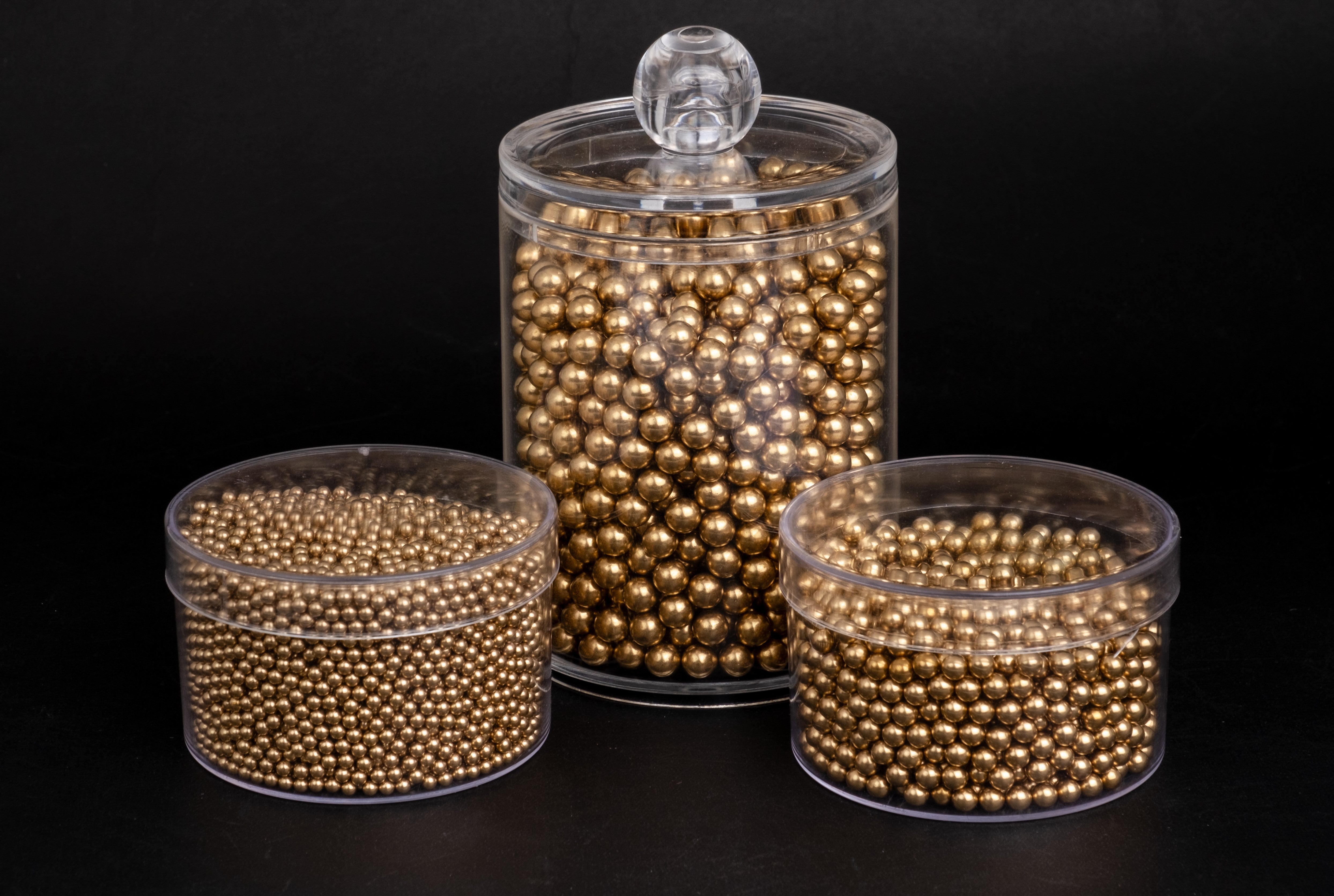 ESFERAS DE LATÃO PARA BIJUTERIAS