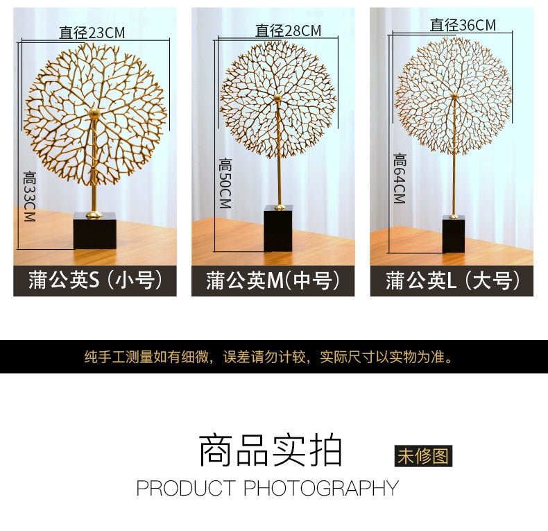 Luz moderna de luxo cobre bola cristal decoração criativa sala estar