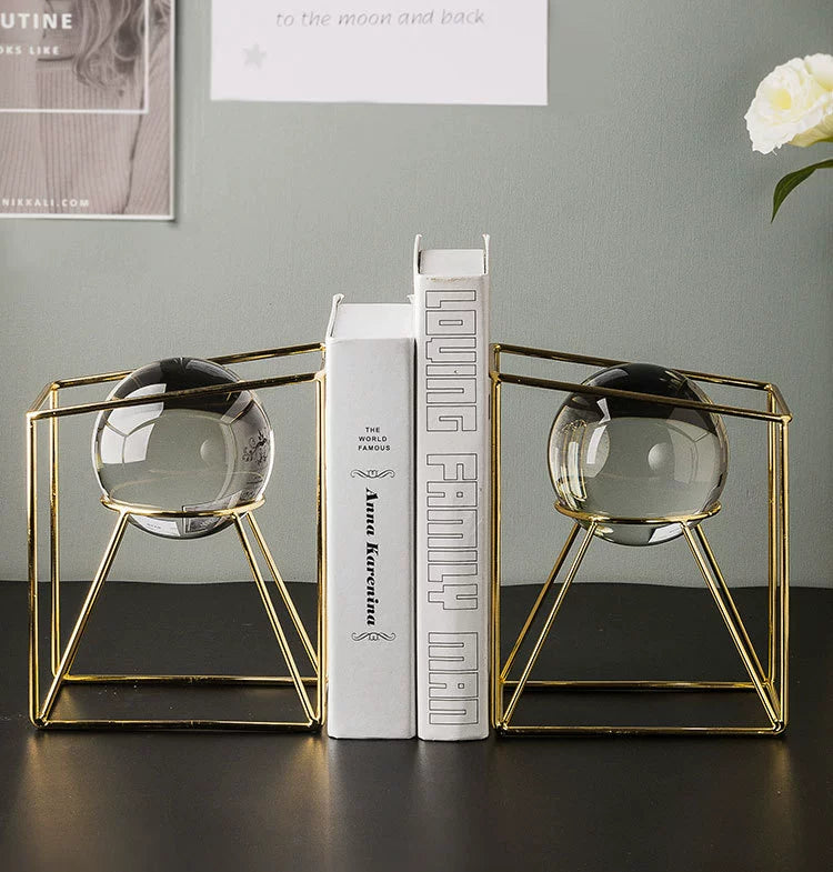 Bola de cristal geometria livro suporte livro