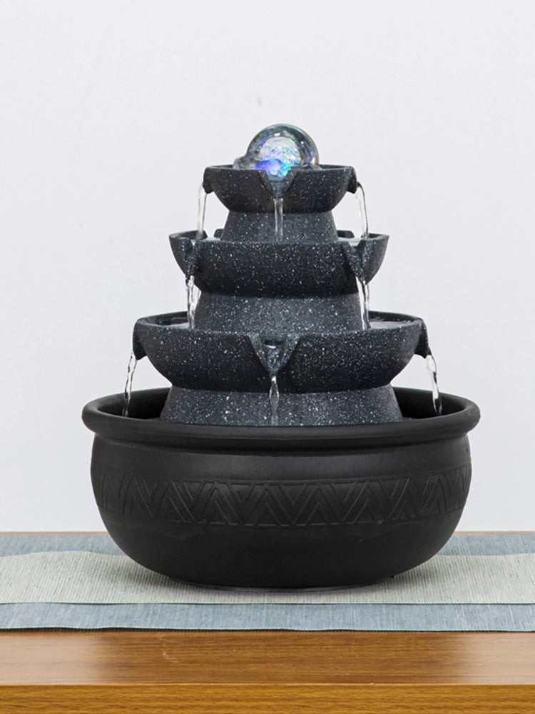 Esfera de decoração Sala de estar Fonte Fengshui