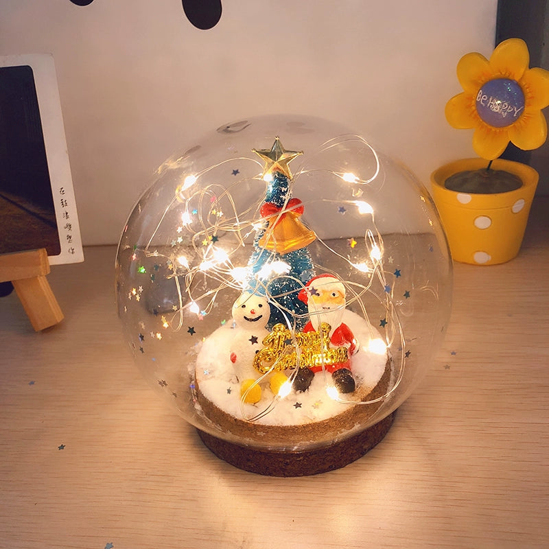 Globo de neve Decoração Desktop Presente de Natal