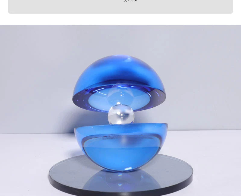 Luz moderna luxo cristal hemisfério retalhos arte geométrica esfera sala de estar