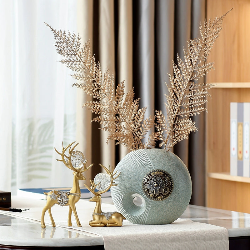 vaso de sala de estar de grau superior em formato esfera