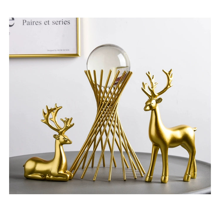 Bola de cristal de decoração de armário de vinho de escritório escandinavo de alta qualidade