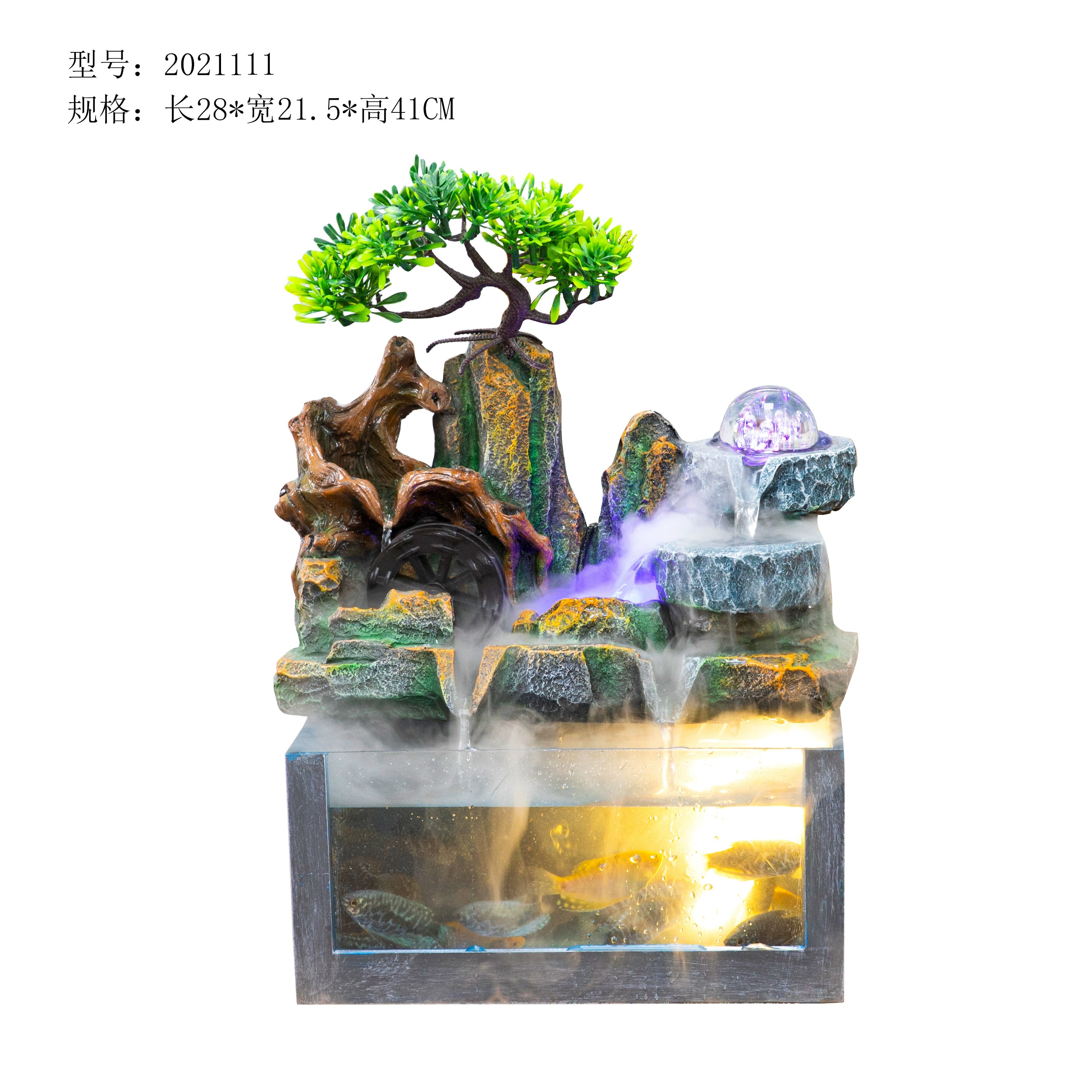 Fonte de decoração para sala de estar feng shui
