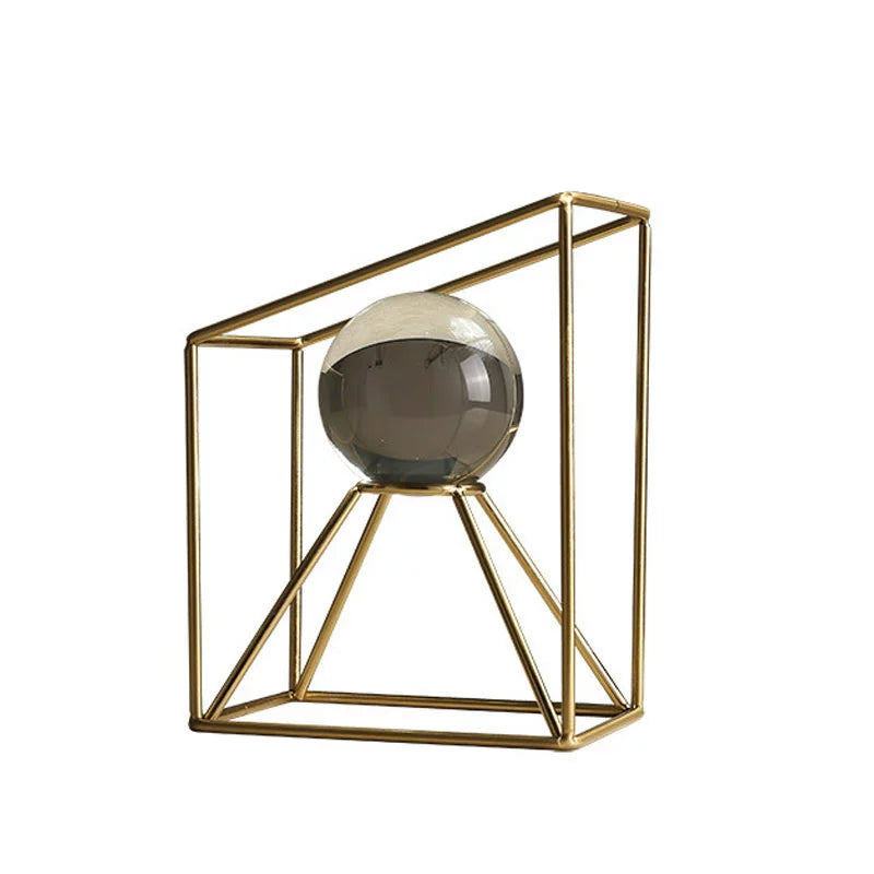 Bola de cristal geometria livro suporte livro