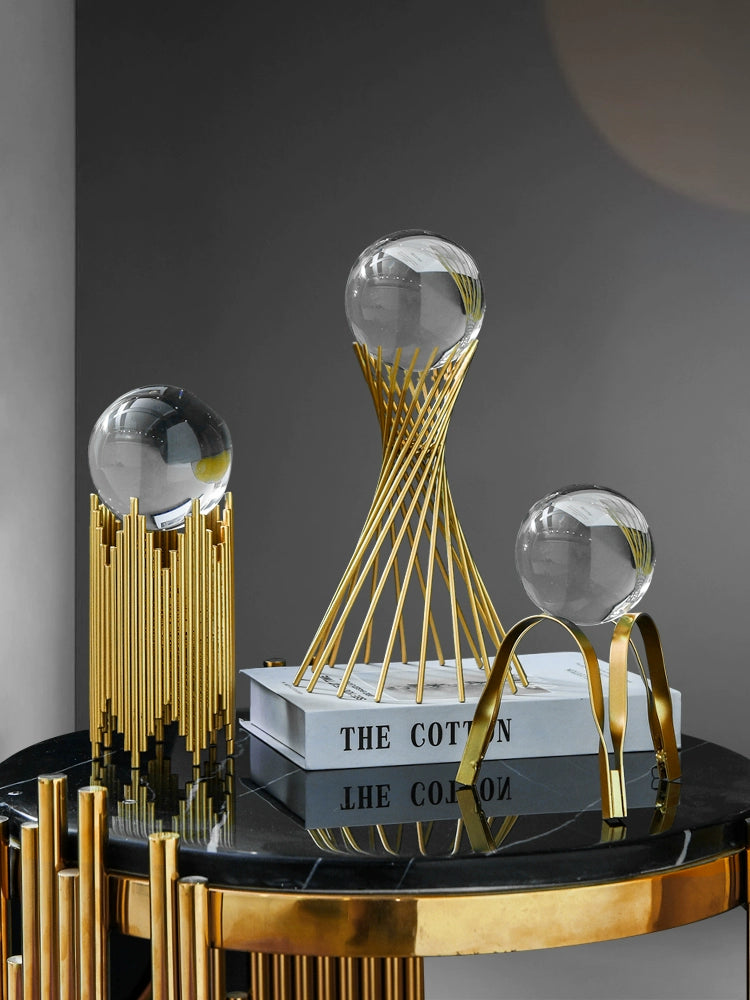 Bola de cristal de decoração de armário de vinho de escritório escandinavo de alta qualidade