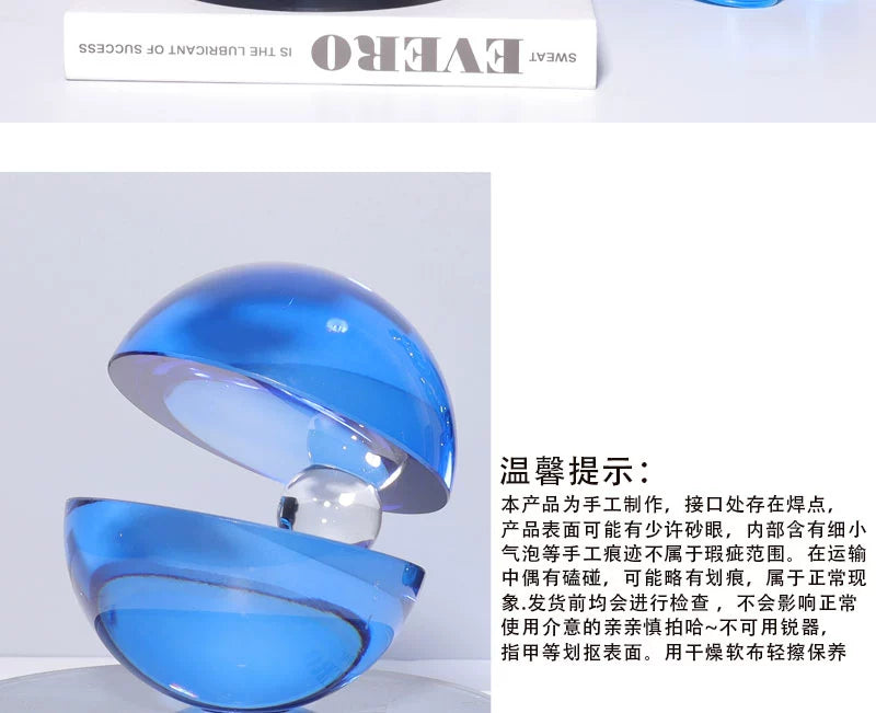 Luz moderna luxo cristal hemisfério retalhos arte geométrica esfera sala de estar