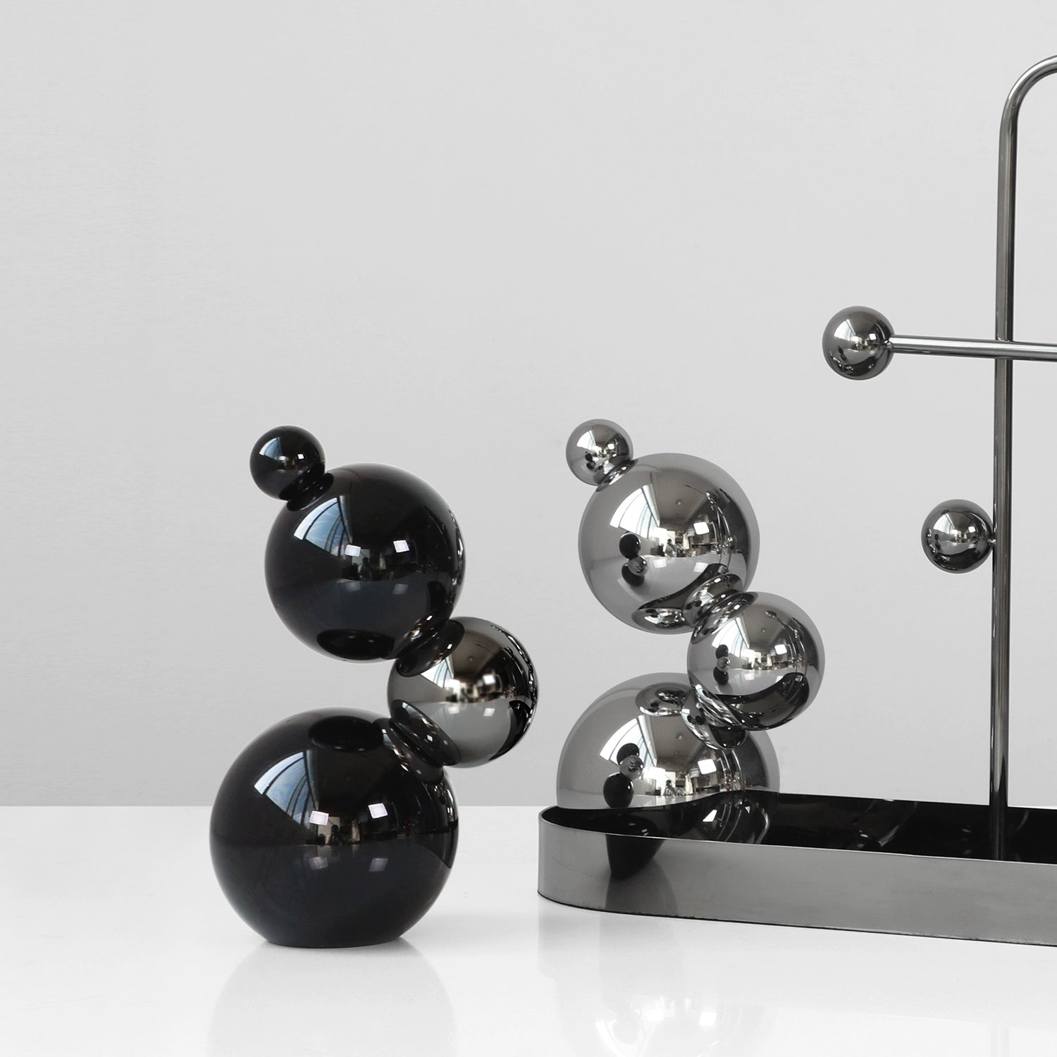 Densidade casa simples e moderno criativo galvanizado bola de decoraçao