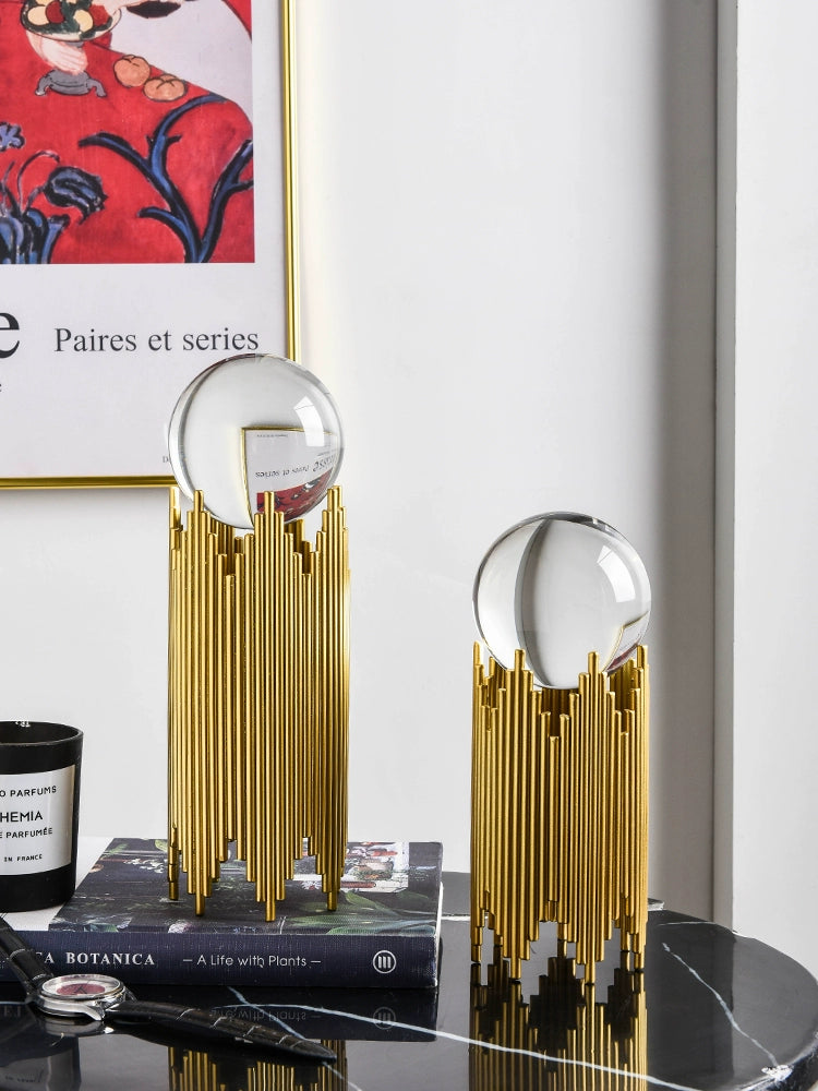Bola de cristal de decoração de armário de vinho de escritório escandinavo de alta qualidade