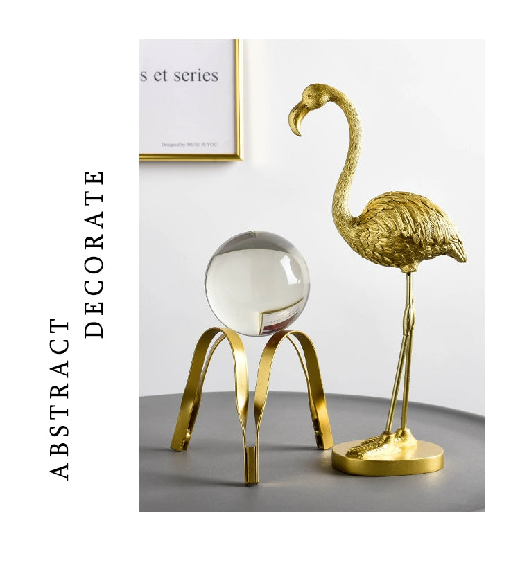 Bola de cristal de decoração de armário de vinho de escritório escandinavo de alta qualidade