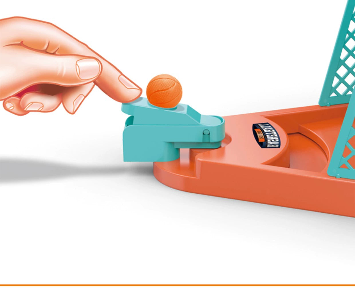 Jogo de tiro de mesa diversão catapulta basquete