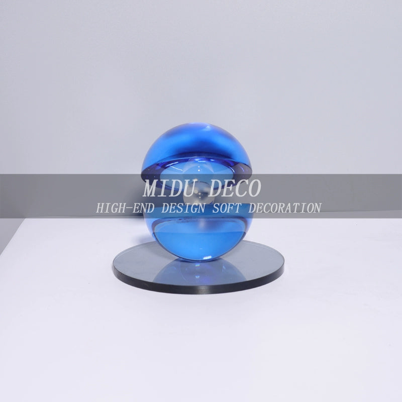 Luz moderna luxo cristal hemisfério retalhos arte geométrica esfera sala de estar