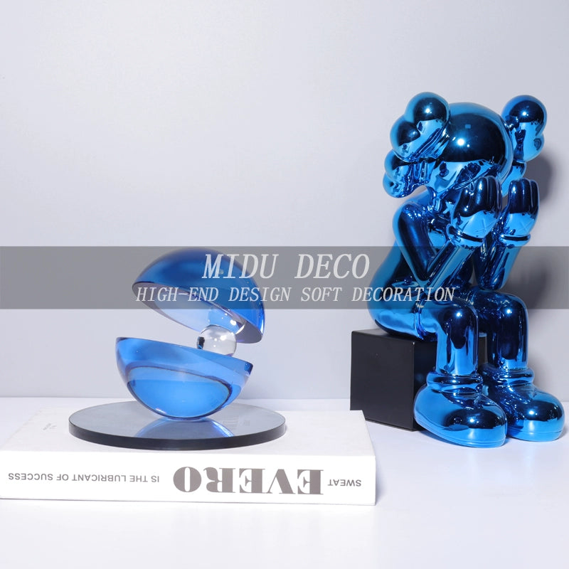 Luz moderna luxo cristal hemisfério retalhos arte geométrica esfera sala de estar