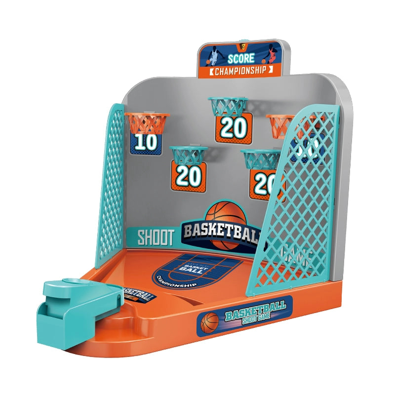 Jogo de tiro de mesa diversão catapulta basquete