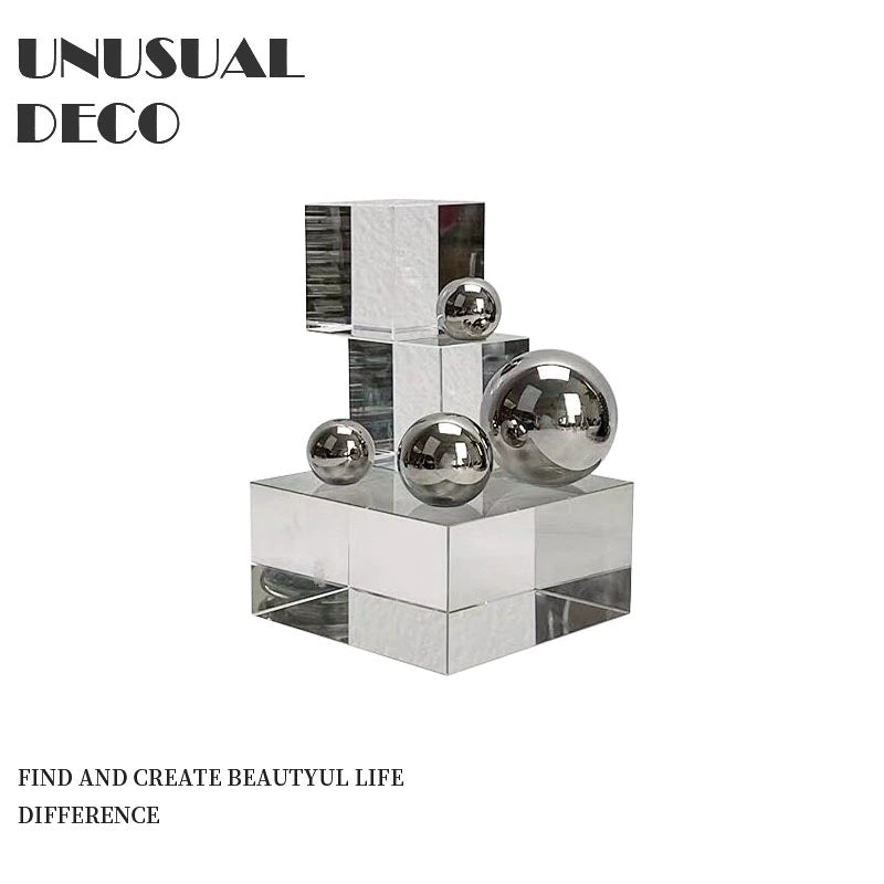 Moderno e minimalista europeu entrada lux cristal esfera planeta decoração