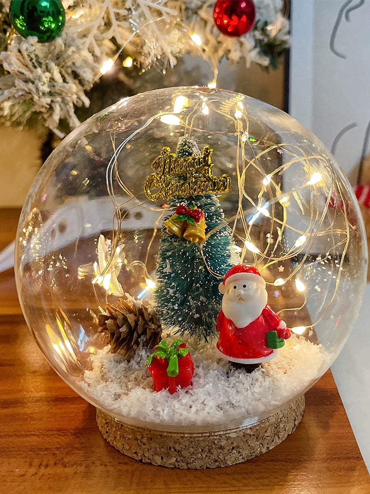 Globo de neve Decoração Desktop Presente de Natal