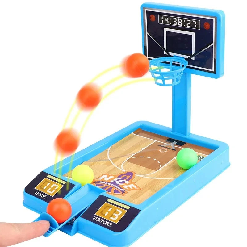 Jogo de basquete desktop brinquedo bola mini máquina