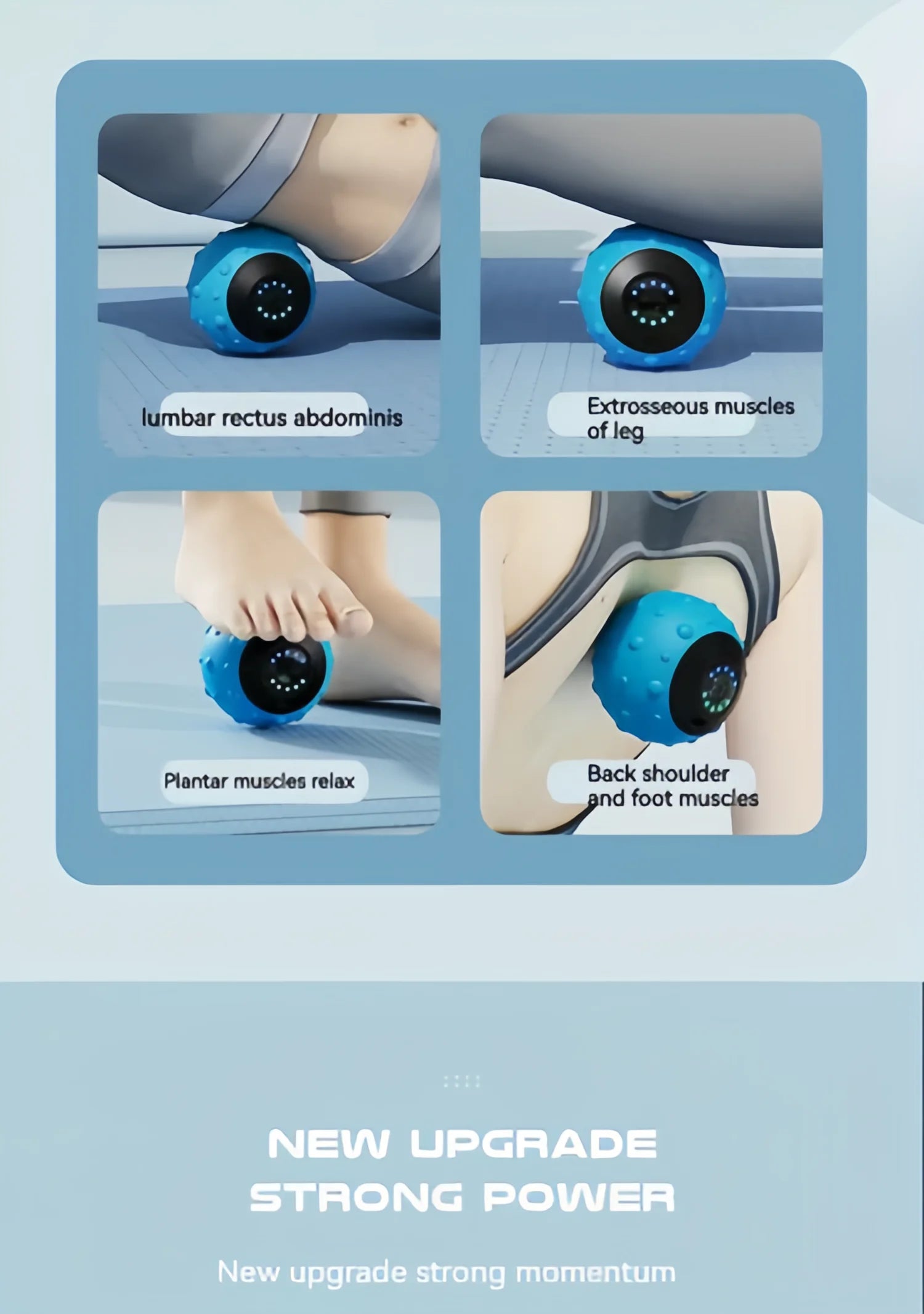 Bola massagem bola ombro e pescoço corpo relaxamento muscular