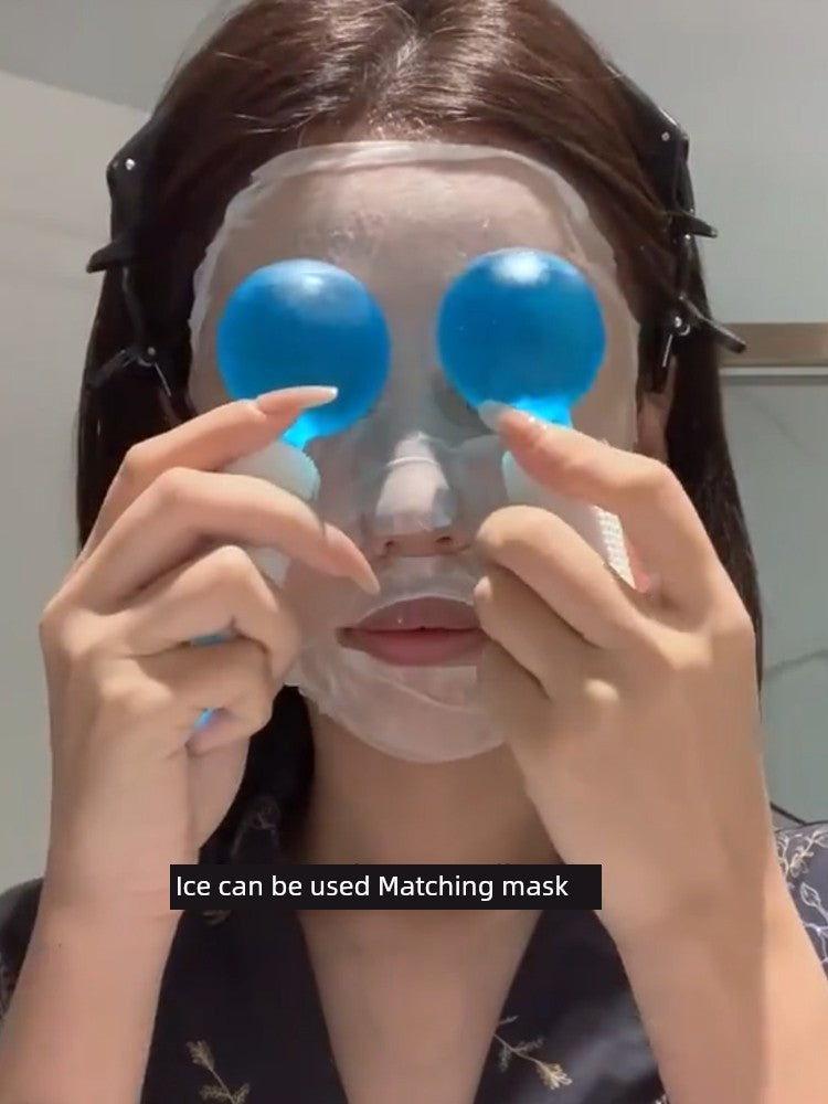 Instrumento de beleza para cuidados com a pele e massagem com ondas de gelo
Esfera cromoterapia