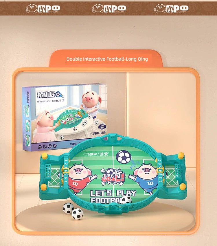 Mesa de futebol combinando brinquedos educativos interativos