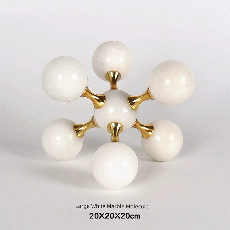 Luz moderna de luxo geométrica cruz metal cristal bola