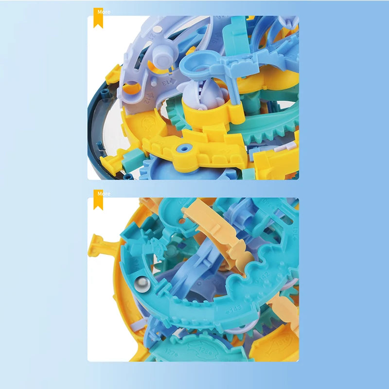 Novo original Esfera magica 3d espaço missão labirinto