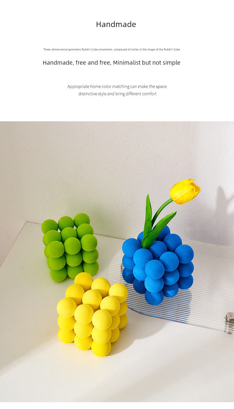 Enfeites de quarto modelo Klein do cubo esfera de Rubik