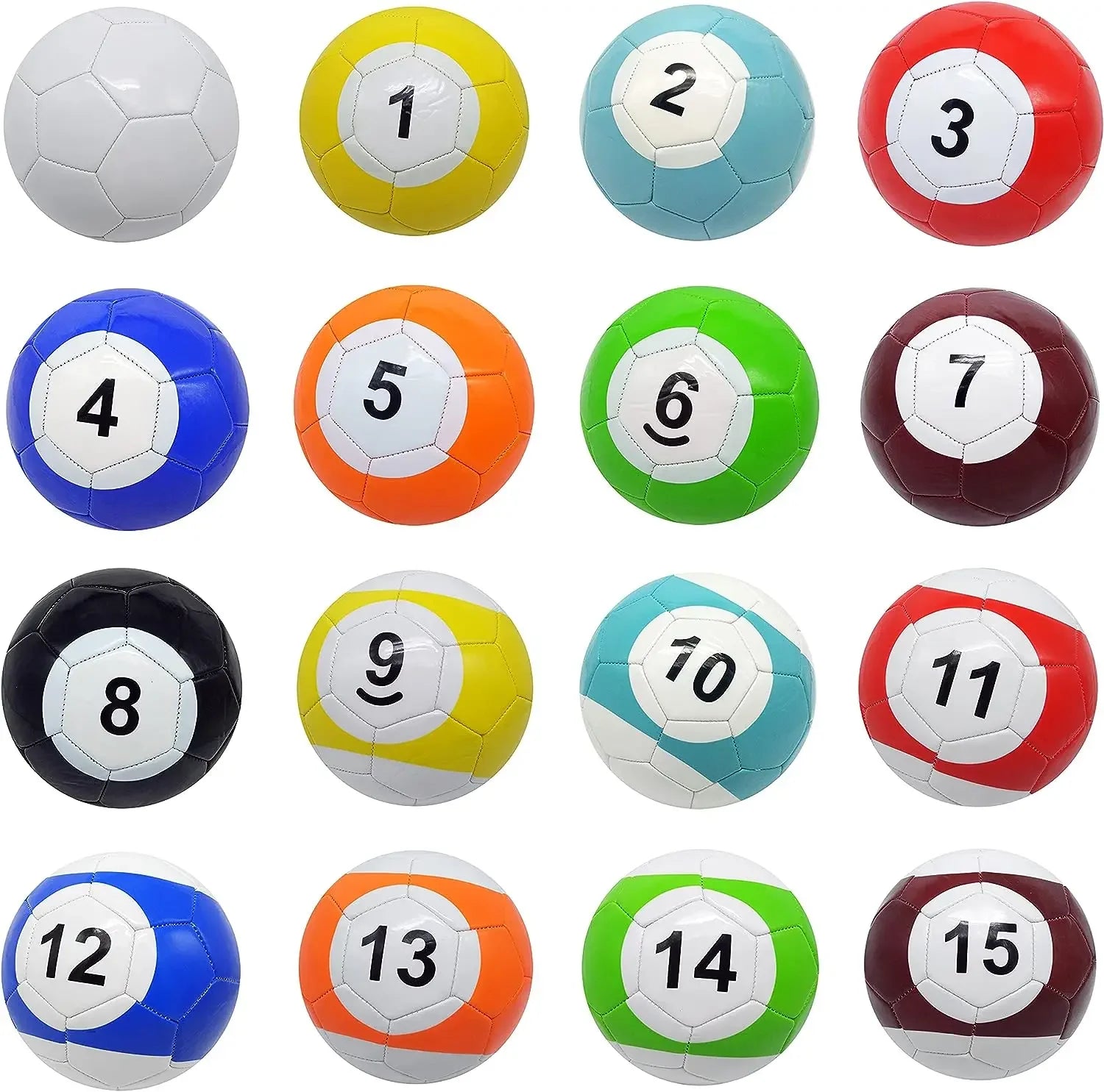 2 #3 #4 #5 #16 Pcs Gaint Snookball Jogo de Bola de Bilhar