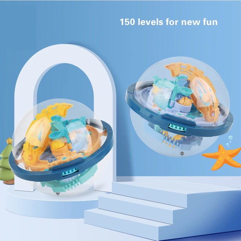 Novo original Esfera magica 3d espaço missão labirinto