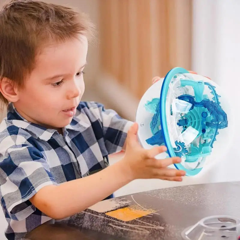 Labirinto de bola para crianças 100-158 obstáculos jogos de rotação esfera